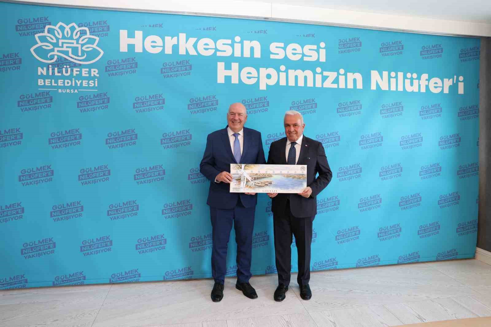 Nil&uuml;fer Belediyesi Portekizli kardeş kenti Castelo Branco heyetini ağırladı