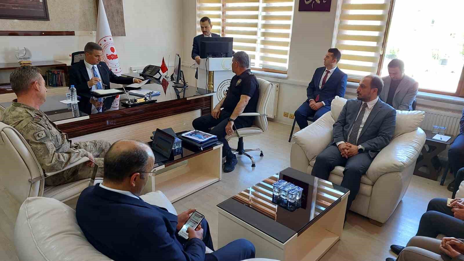 Erzurum Valisi Aydın Baruş Aşkale&rsquo;de