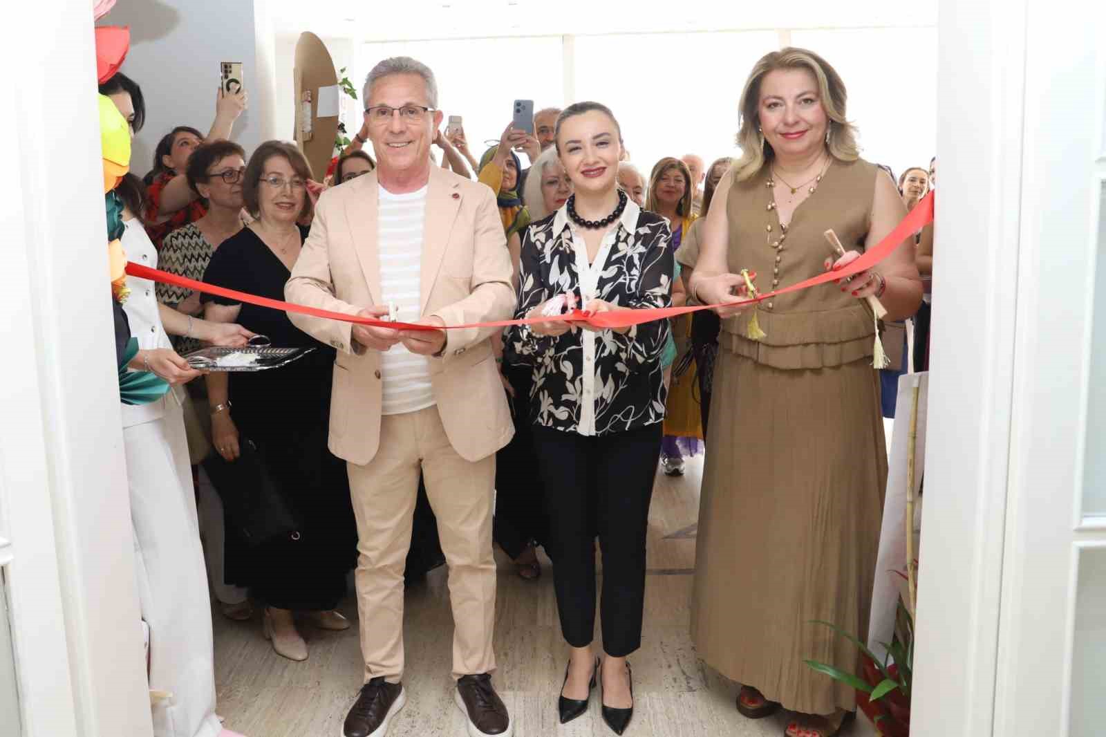Nazilli&rsquo;de yağlı boya resim sergisi a&ccedil;ıldı