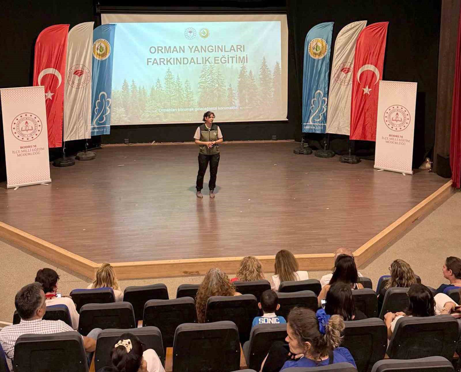 &Ouml;ğretmenlere orman yangınları farkındalık eğitimi