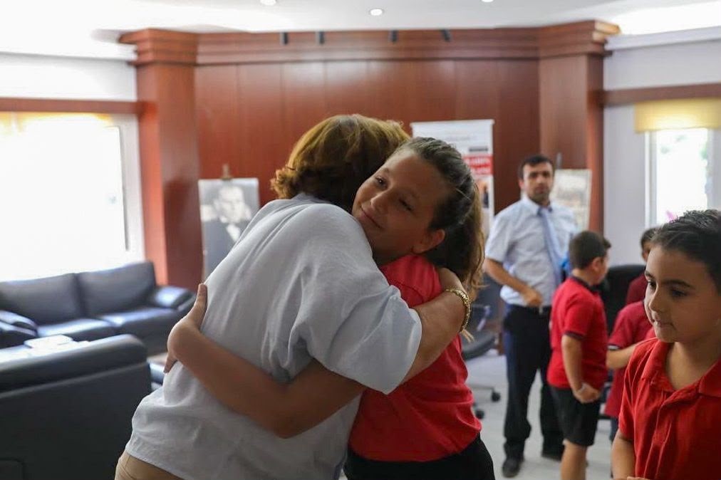 Başkan Gen&ccedil;ay, minik misafirlerini ağırladı