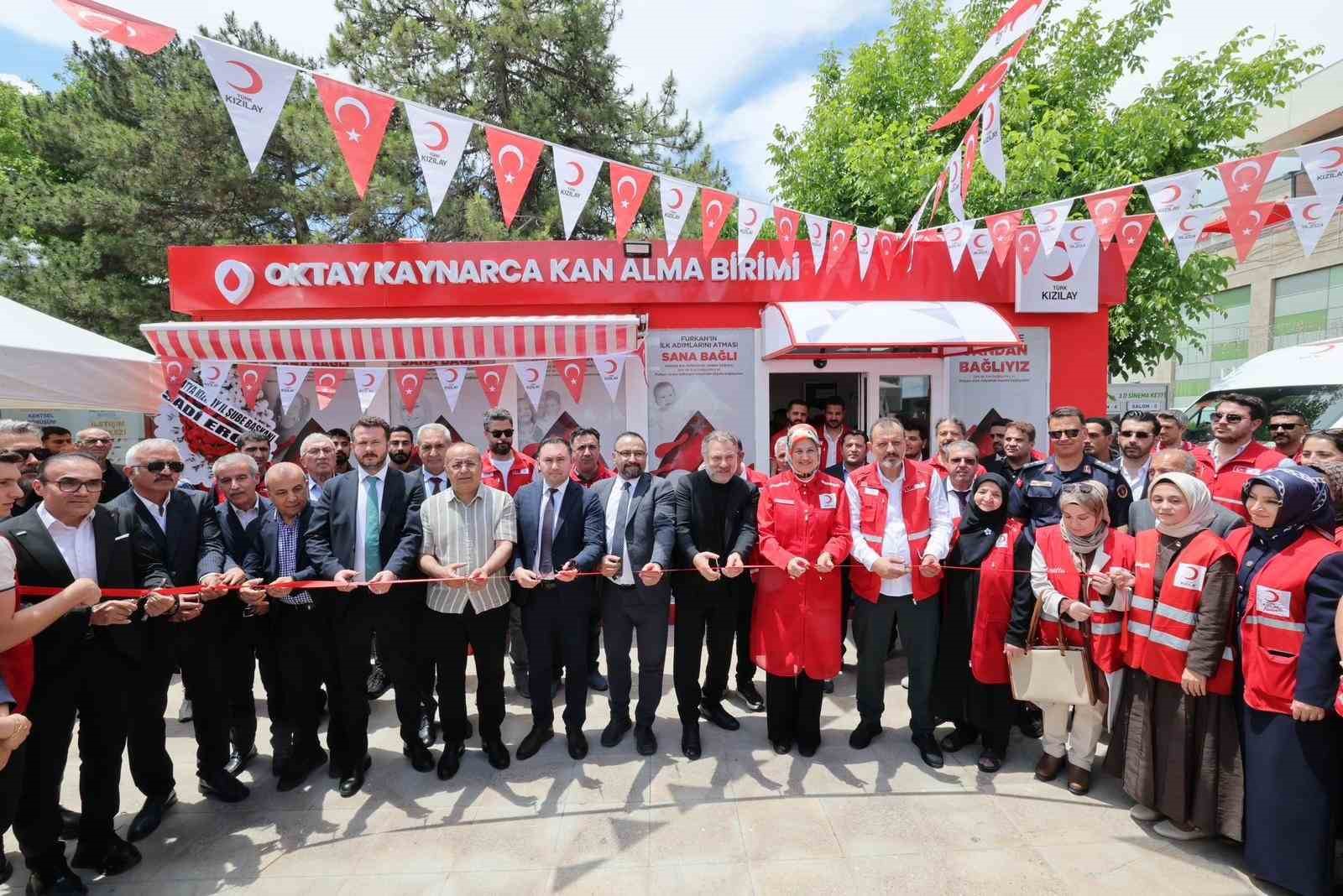 Malatya Kan Alma Birimi&rsquo;ne Oktay Kaynarca&rsquo;nın adı verildi