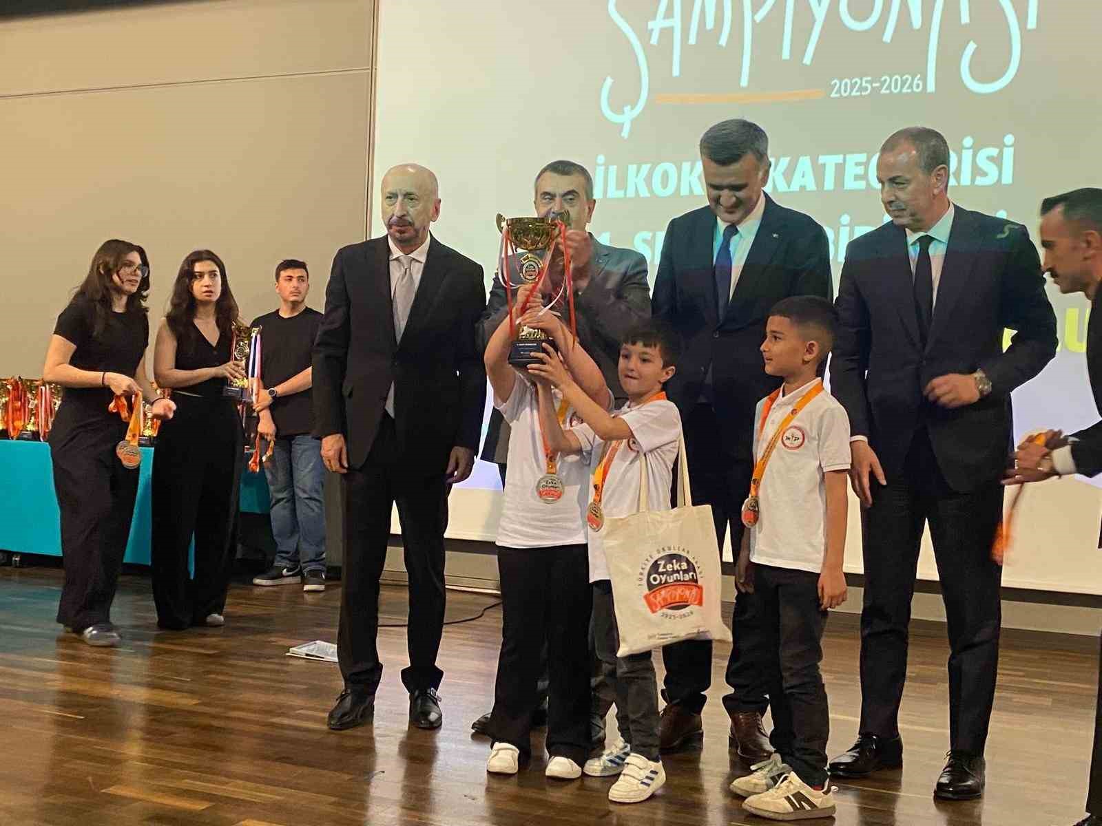 Mehmet Paşa İlkokulu&rsquo;ndan T&uuml;rkiye Birinciliği