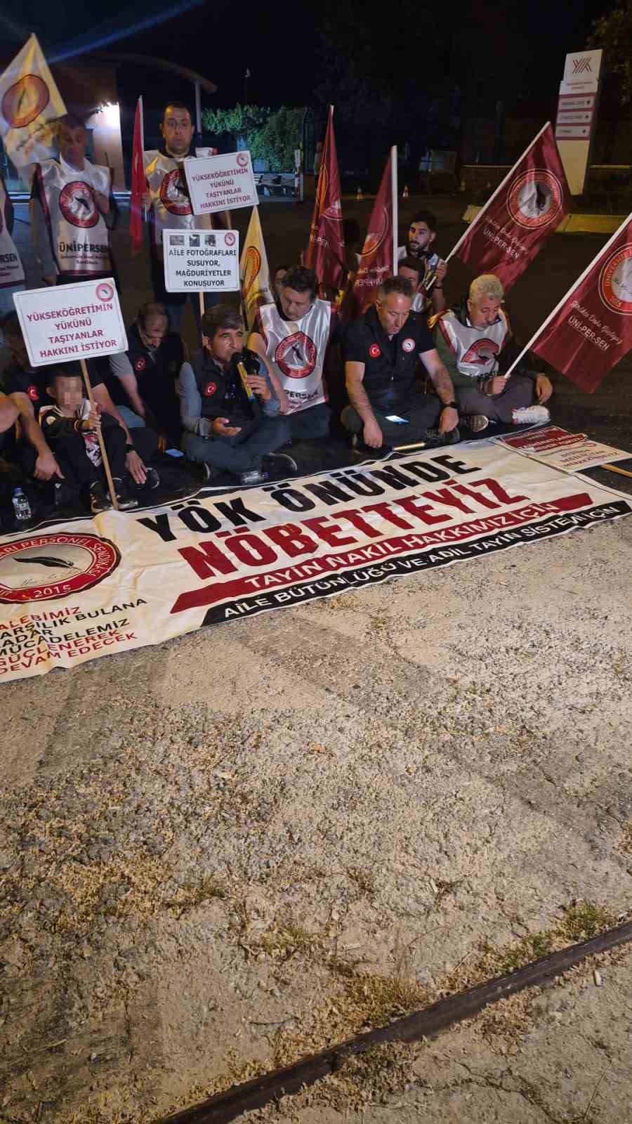 &Uuml;NİPERSAN&rsquo;dan "tayin ve nakil hakkı" eylemi