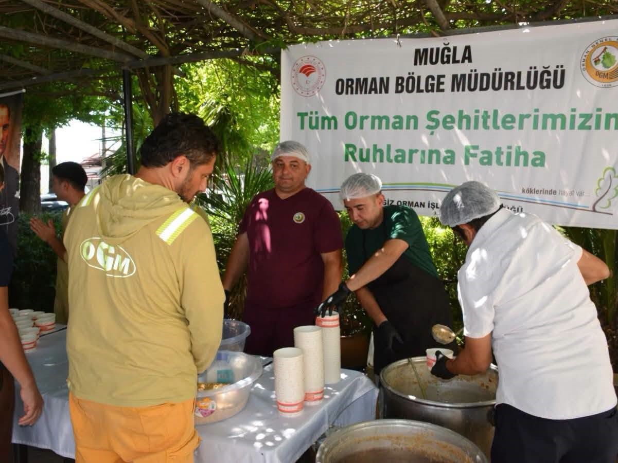 K&ouml;yceğiz&rsquo;de orman şehidi G&ouml;rkem Hasdemir dualarla anıldı