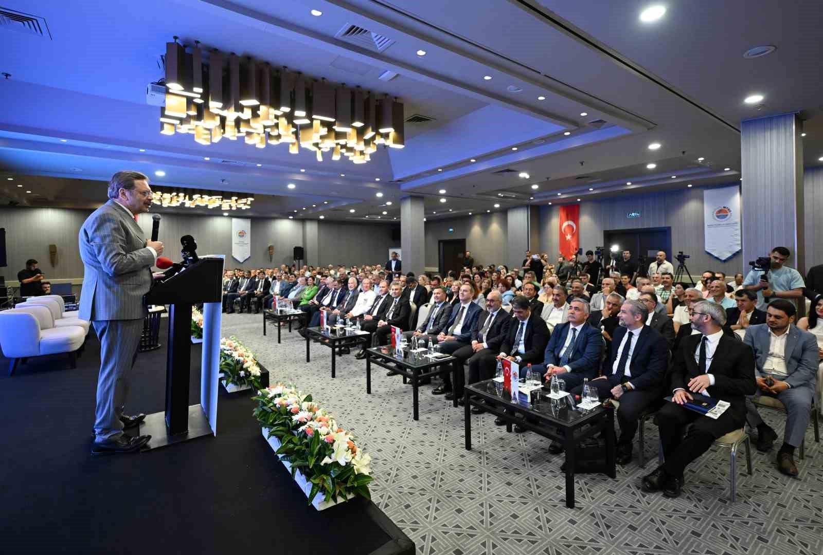 Sanayi koridorlarının kalbi Mersin&rsquo;de attı