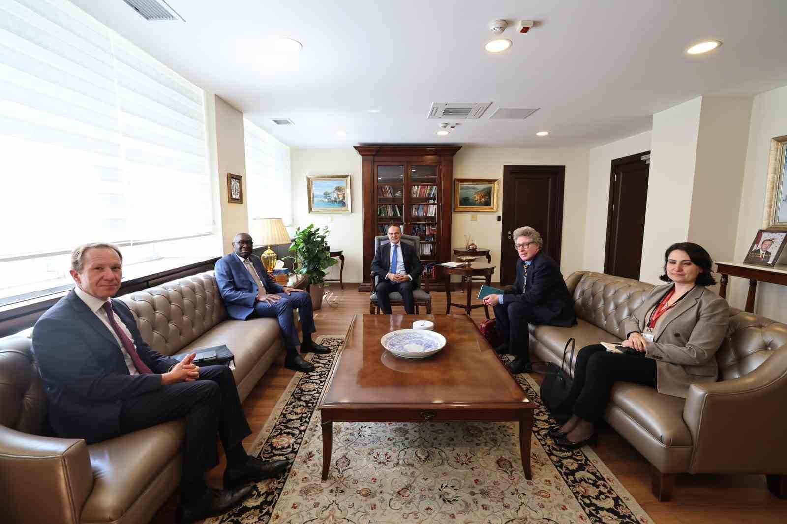 Bakan Yardımcısı Bozay, BM&rsquo;nin Kıbrıs &Ouml;zel Temsilcisi Diagne&rsquo;yi kabul etti