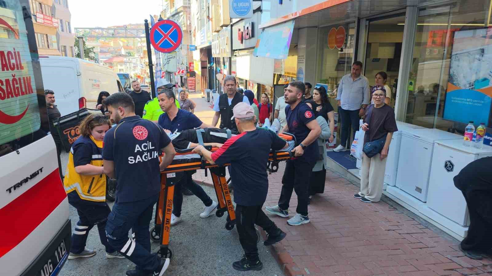 Motosikletlinin &ccedil;arptığı &ccedil;ocuk yaralandı