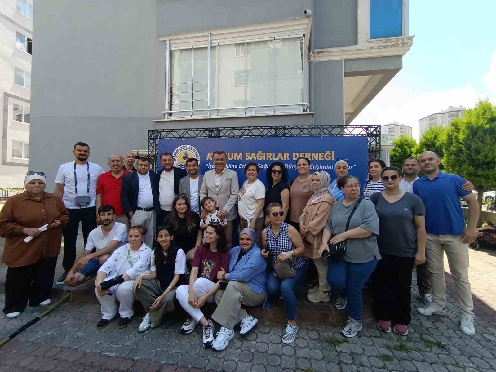 Atakum Sağırlar Derneği a&ccedil;ıldı