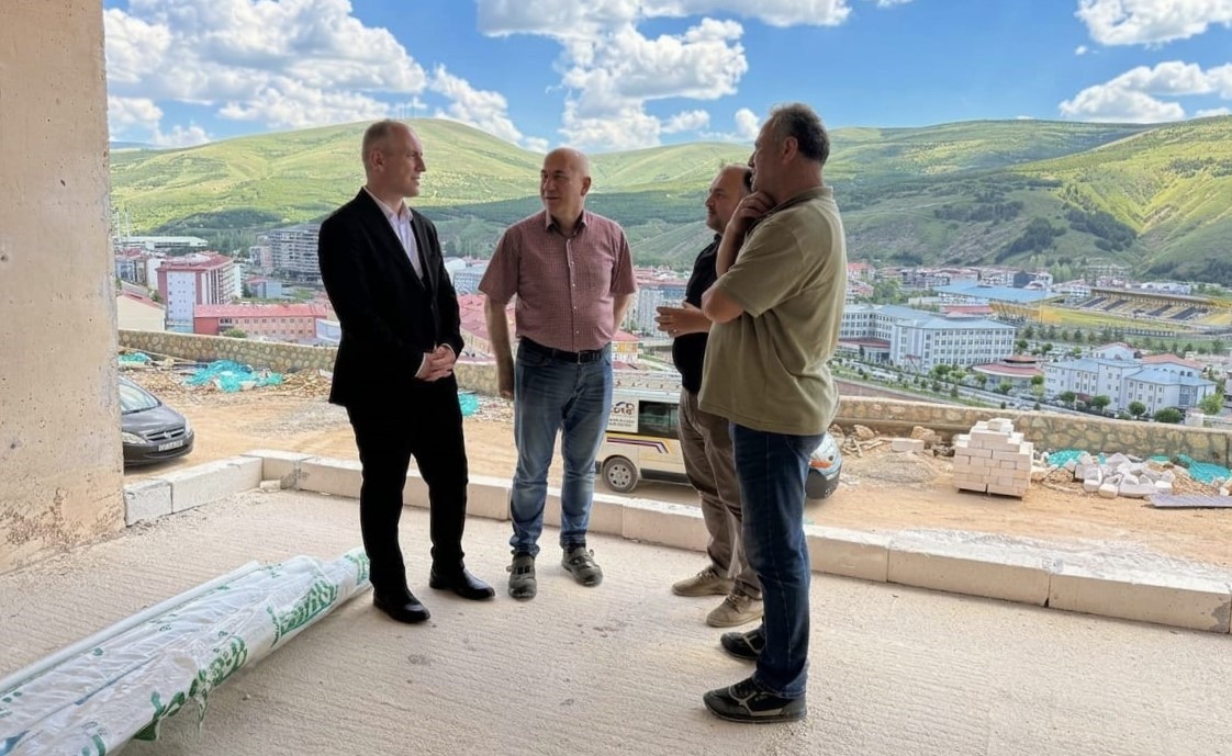 Bayburt&rsquo;taki şantiyelerde yapı denetimi yapıldı