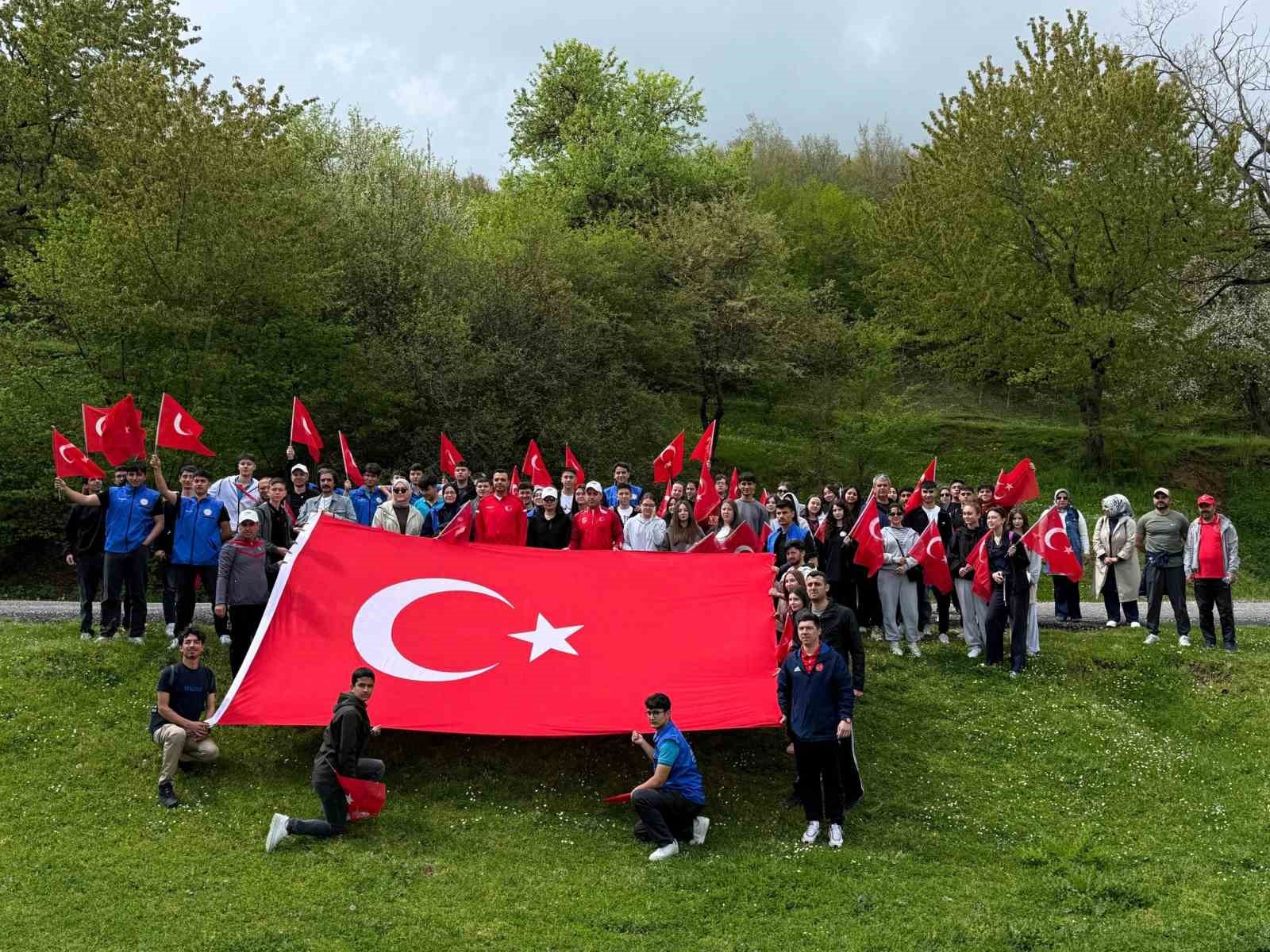 Bilecik’te doğa yürüyüşü gerçekleştirildi