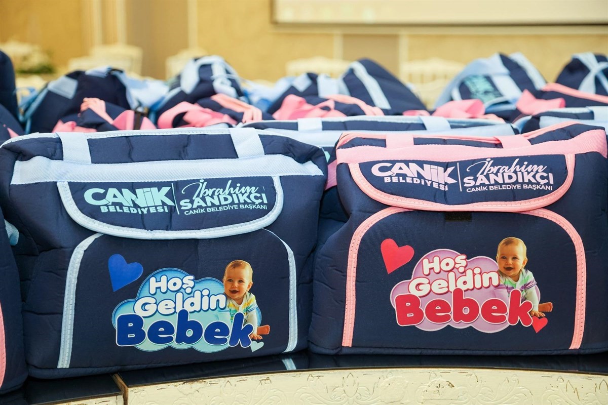 Canik&rsquo;te doğan her bebeğe "Bebek Destek Paketi"