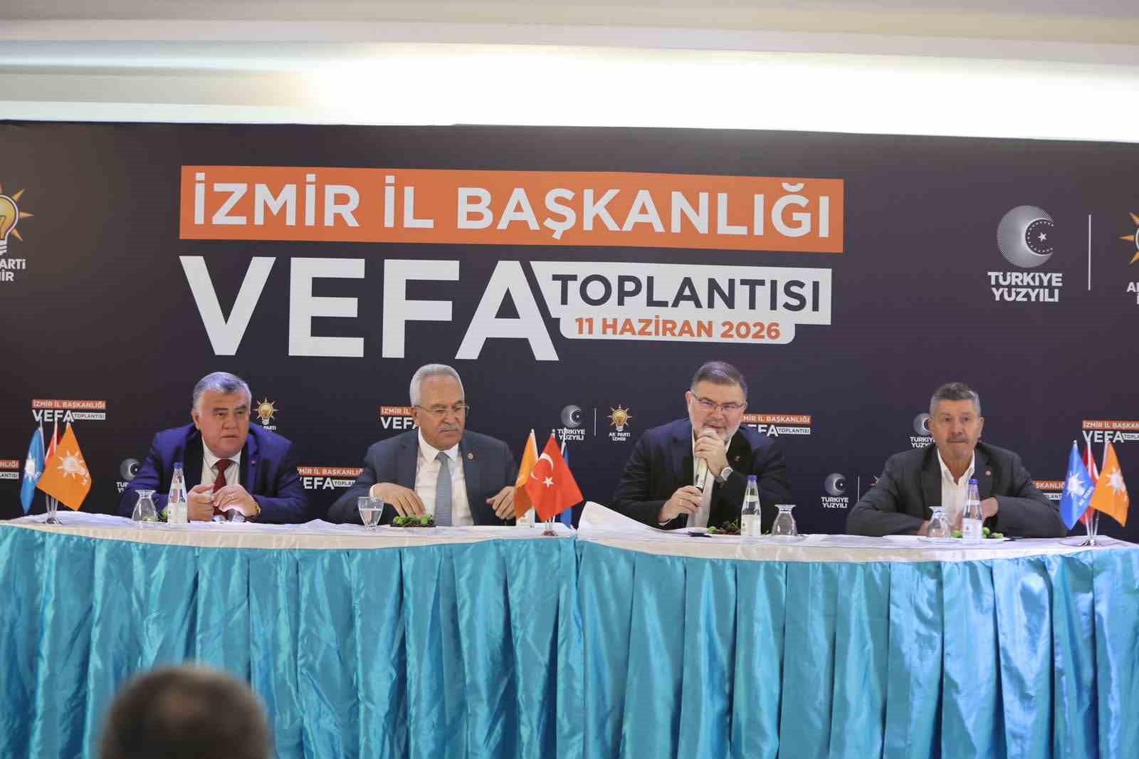 AK Parti İzmir&rsquo;den &lsquo;Vefa&rsquo; buluşması