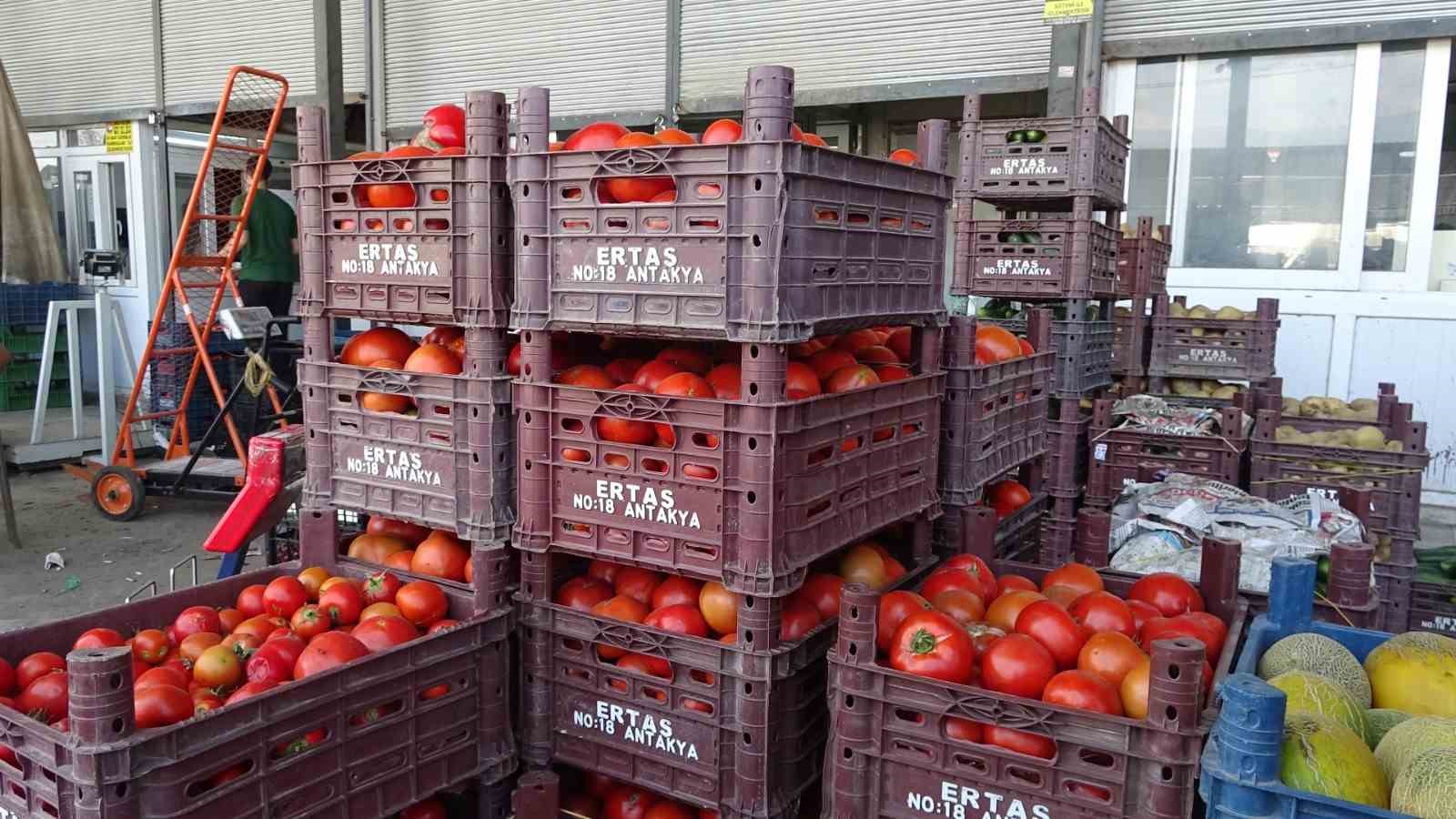 Sebze halindeki domatesin fiyatı 15 TL&rsquo;ye d&uuml;şt&uuml;
