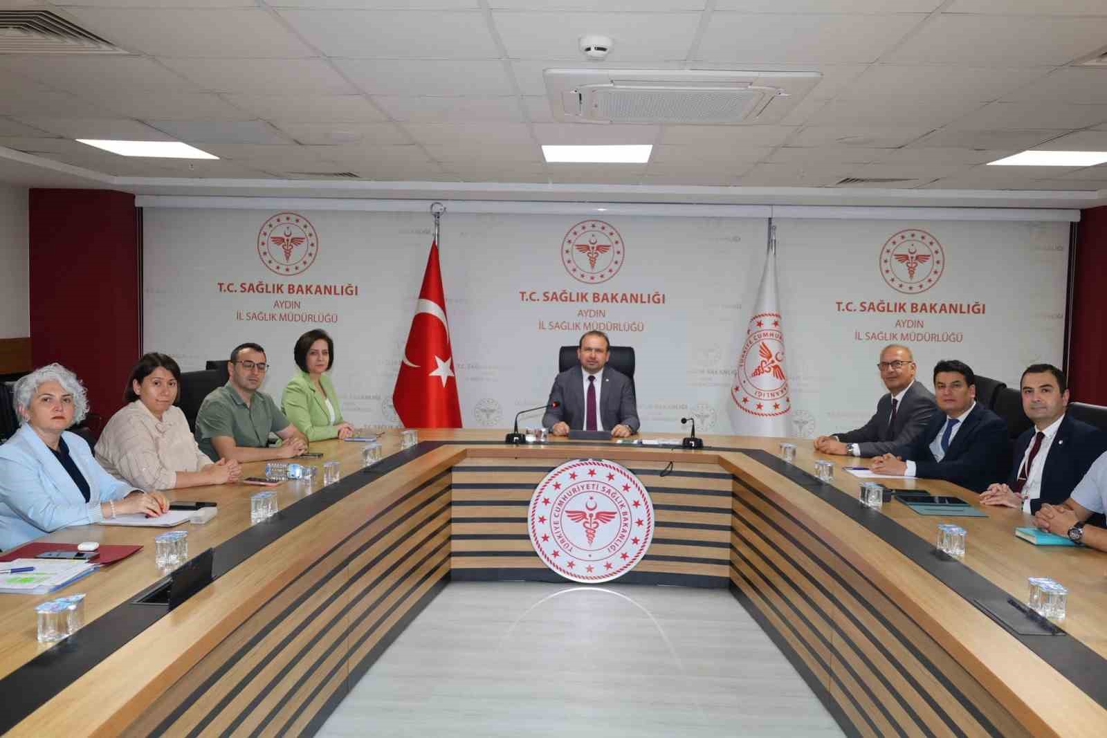 Aydın&rsquo;da halk sağlığı hizmetleri g&ouml;r&uuml;ş&uuml;ld&uuml;
