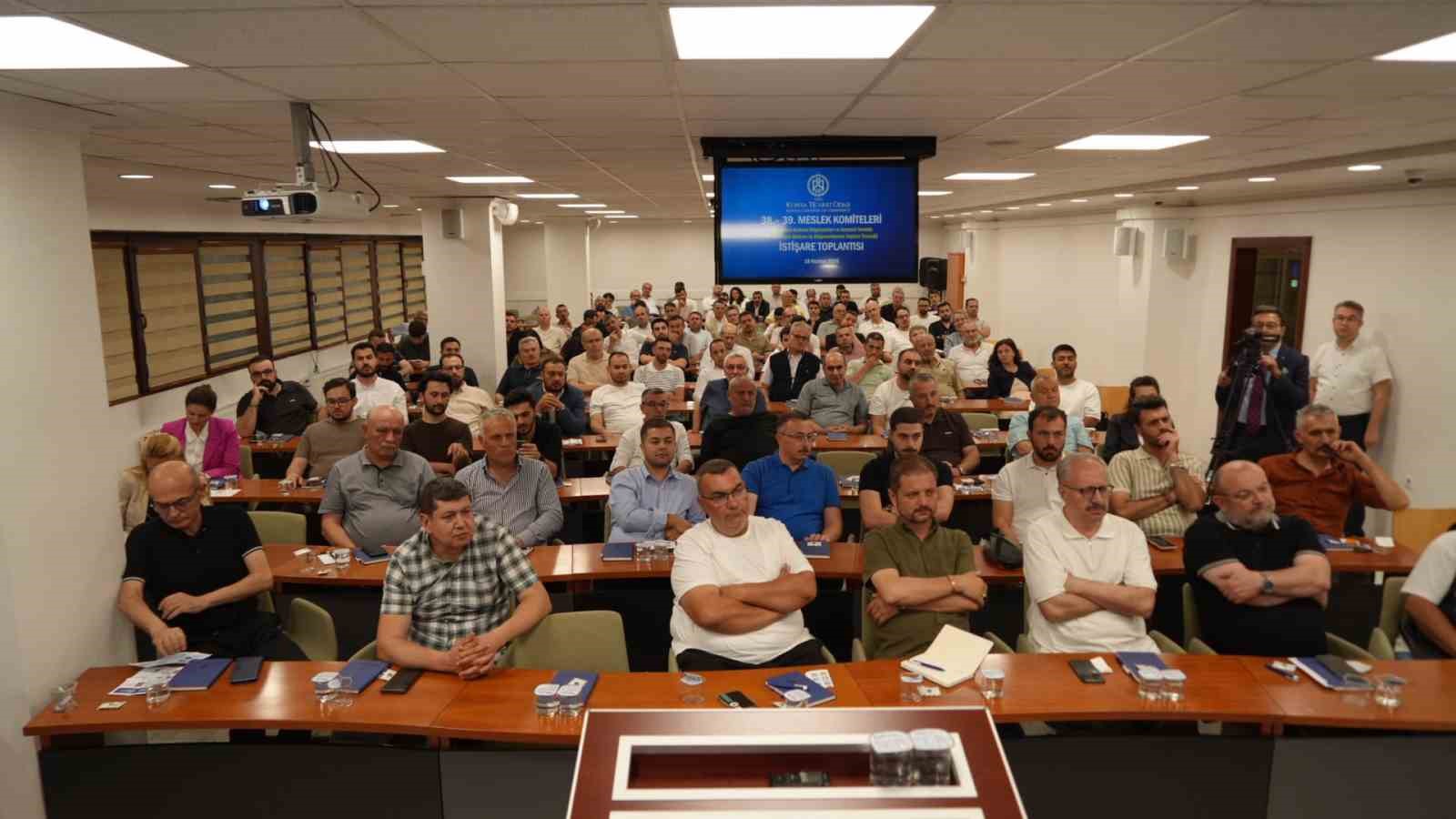 KTO&rsquo;da meslek komiteleri ile istişare toplantıları s&uuml;r&uuml;yor