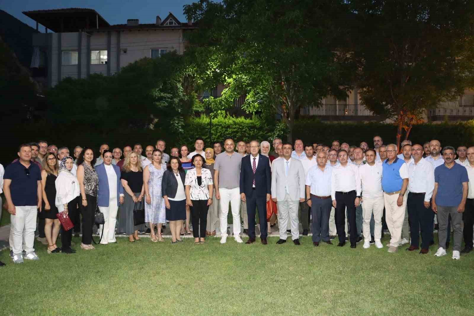 Pamukkale Kaymakamı Bulut&rsquo;a duygu dolu veda programı