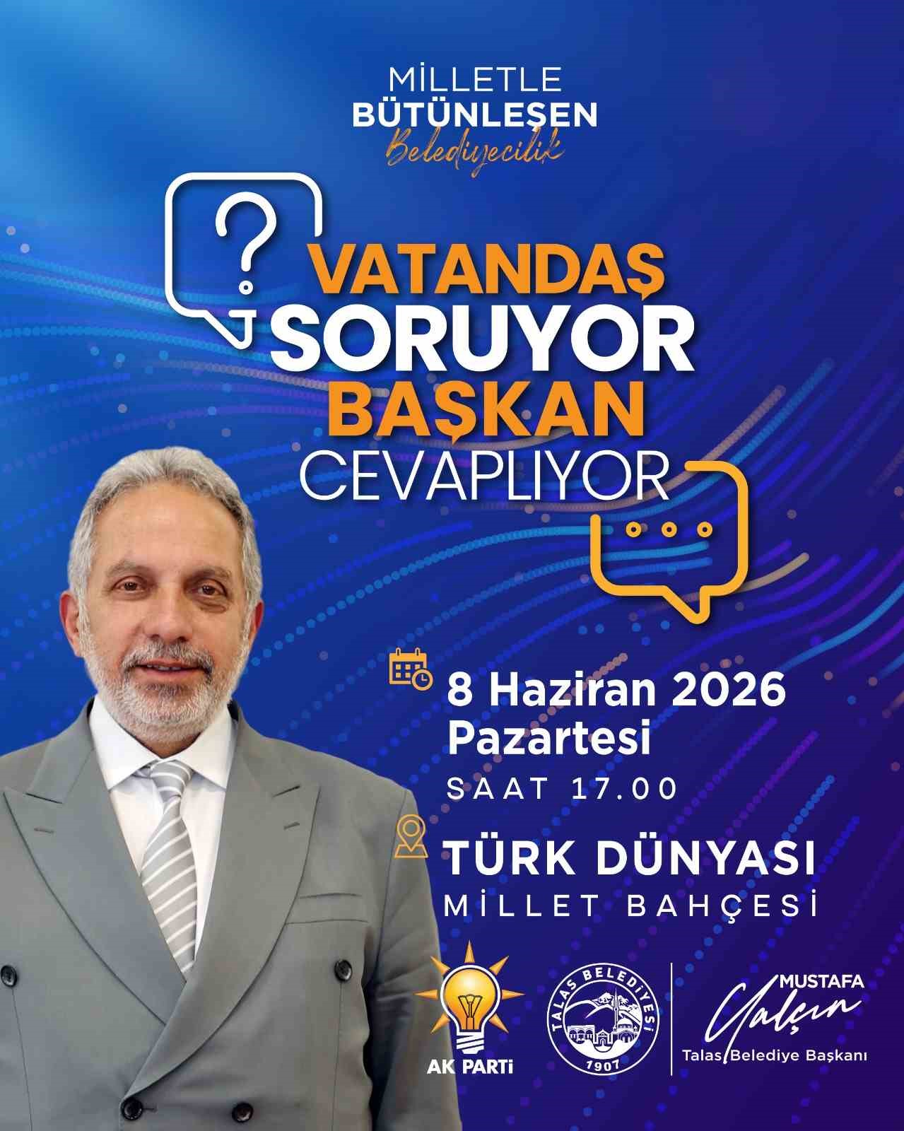 Vatandaş soruyor, Başkan Yal&ccedil;ın cevaplıyor