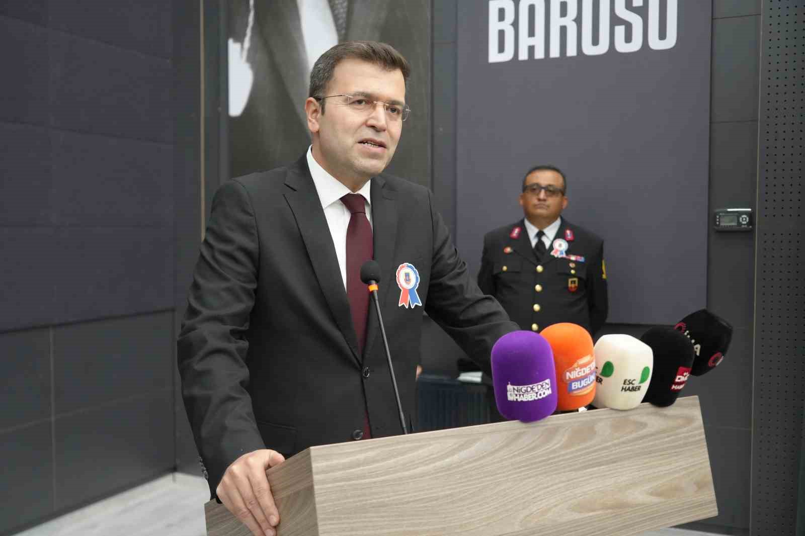 Jandarma teşkilatı 187. kuruluş yıld&ouml;n&uuml;m&uuml;n&uuml; Niğde&rsquo;de t&ouml;renle kutladı