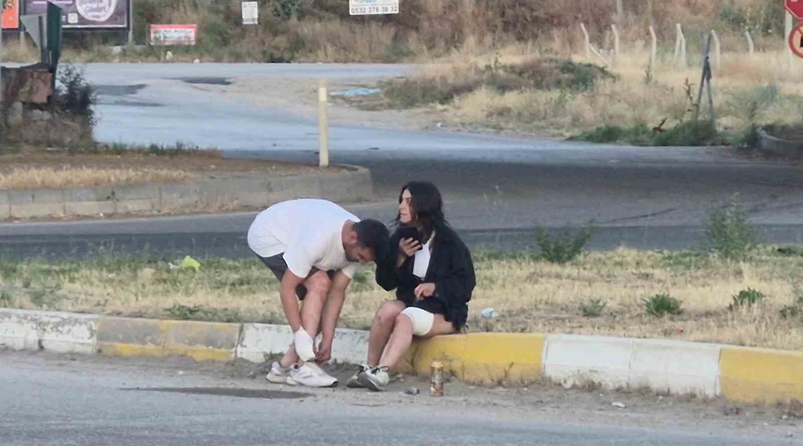 Eskişehir&rsquo;de kontrolden &ccedil;ıkan otomobil takla attı: 1 yaralı