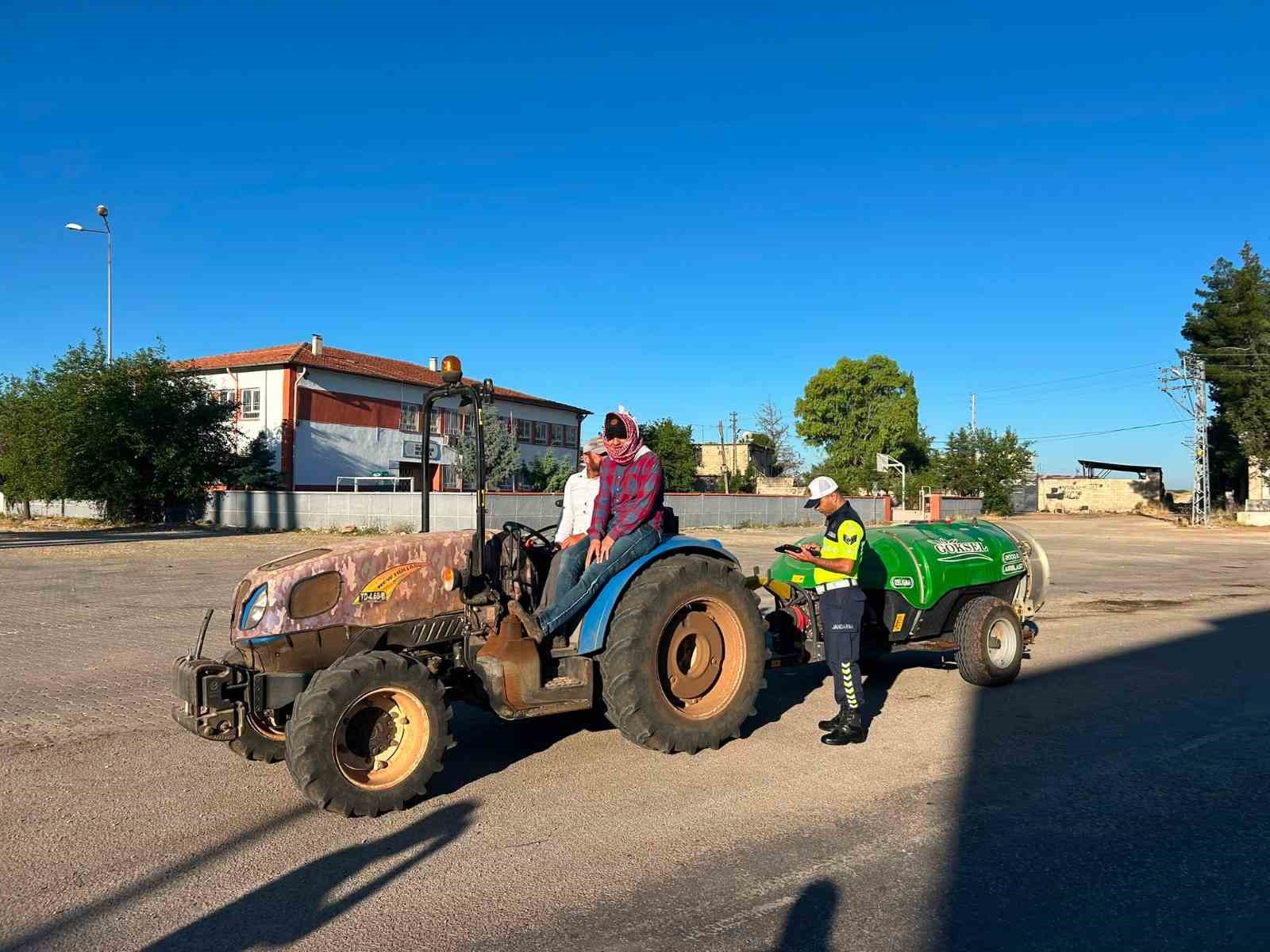 Tarım sezonunun başlamasıyla trakt&ouml;rler denetlendi