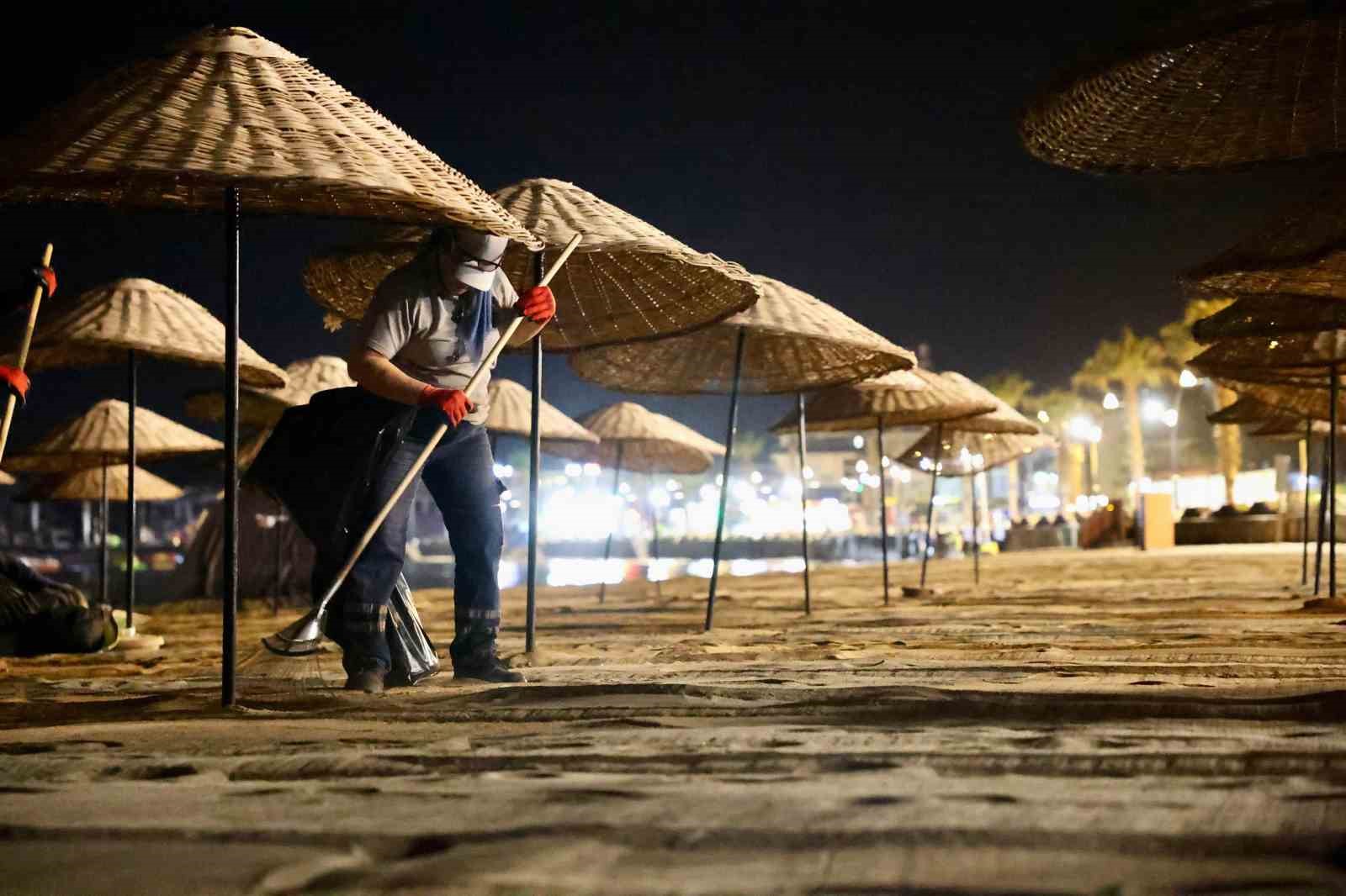 Didim&rsquo;de plajlar d&uuml;zenleniyor