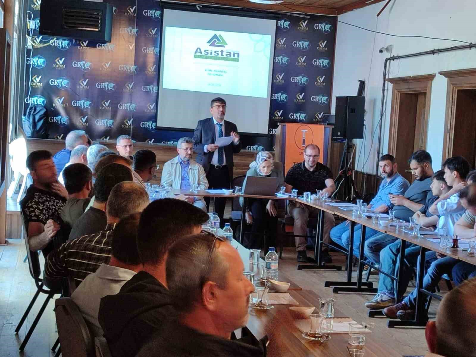 K&uuml;tahya&rsquo;da jeoteknik sondaj operat&ouml;rlerine eğitim semineri