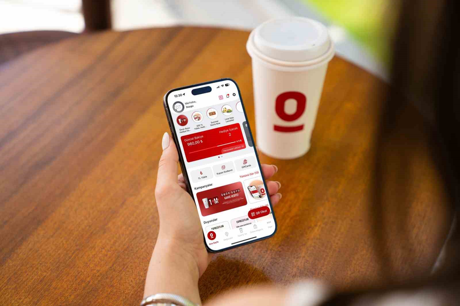 Espressolab, 1 milyonuncu &uuml;yesine &ouml;m&uuml;r boyu kahve hediye edeceğini duyurdu
