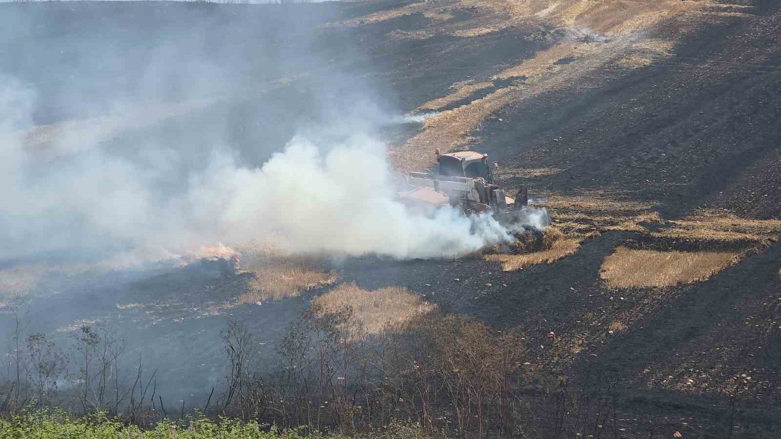 Bandırma&rsquo;da korkutan yangın