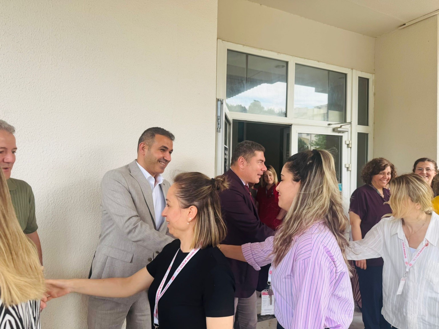 S&ouml;ke Devlet Hastanesi&rsquo;nde bayramlaşma programı d&uuml;zenlendi
