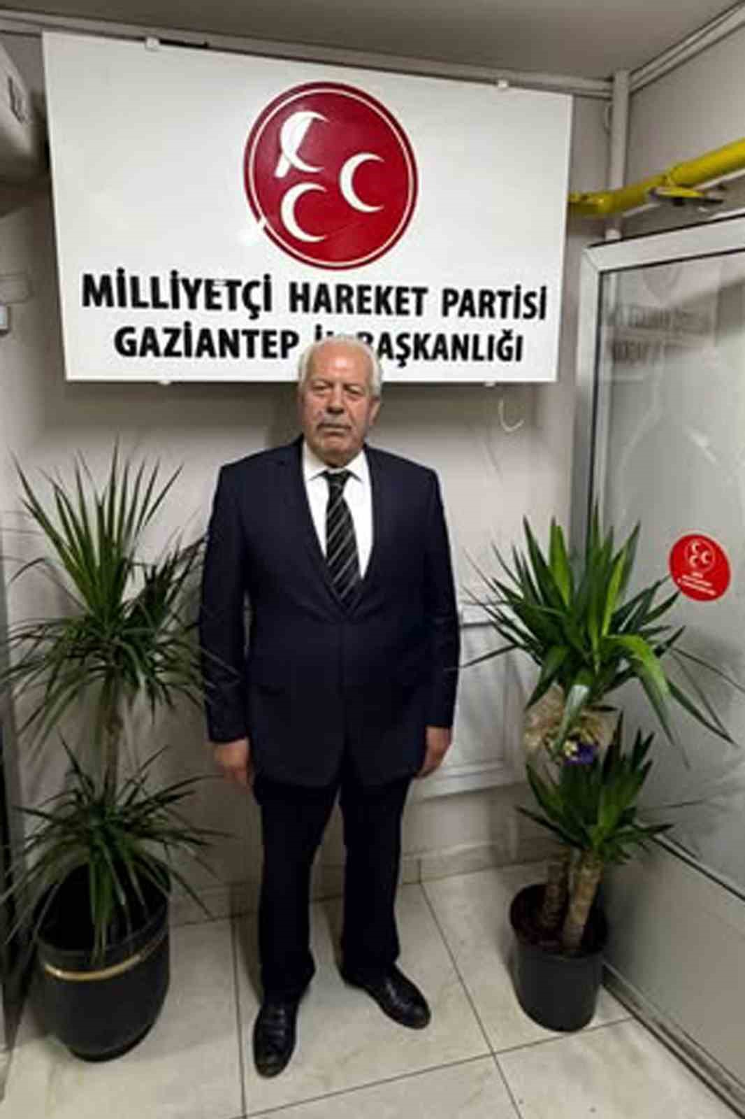 MHP Araban il&ccedil;e başkanlığı g&ouml;revine Bakır Yiğit atandı