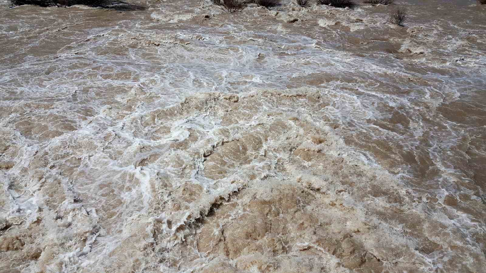 Eriyen kar suları Karasu ve Fırat&rsquo;ın debisini artırdı