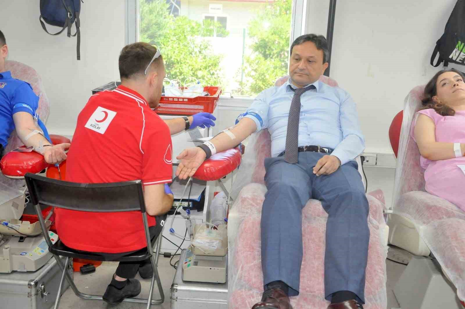 Muğla&rsquo;da kan bağışı seferberliği