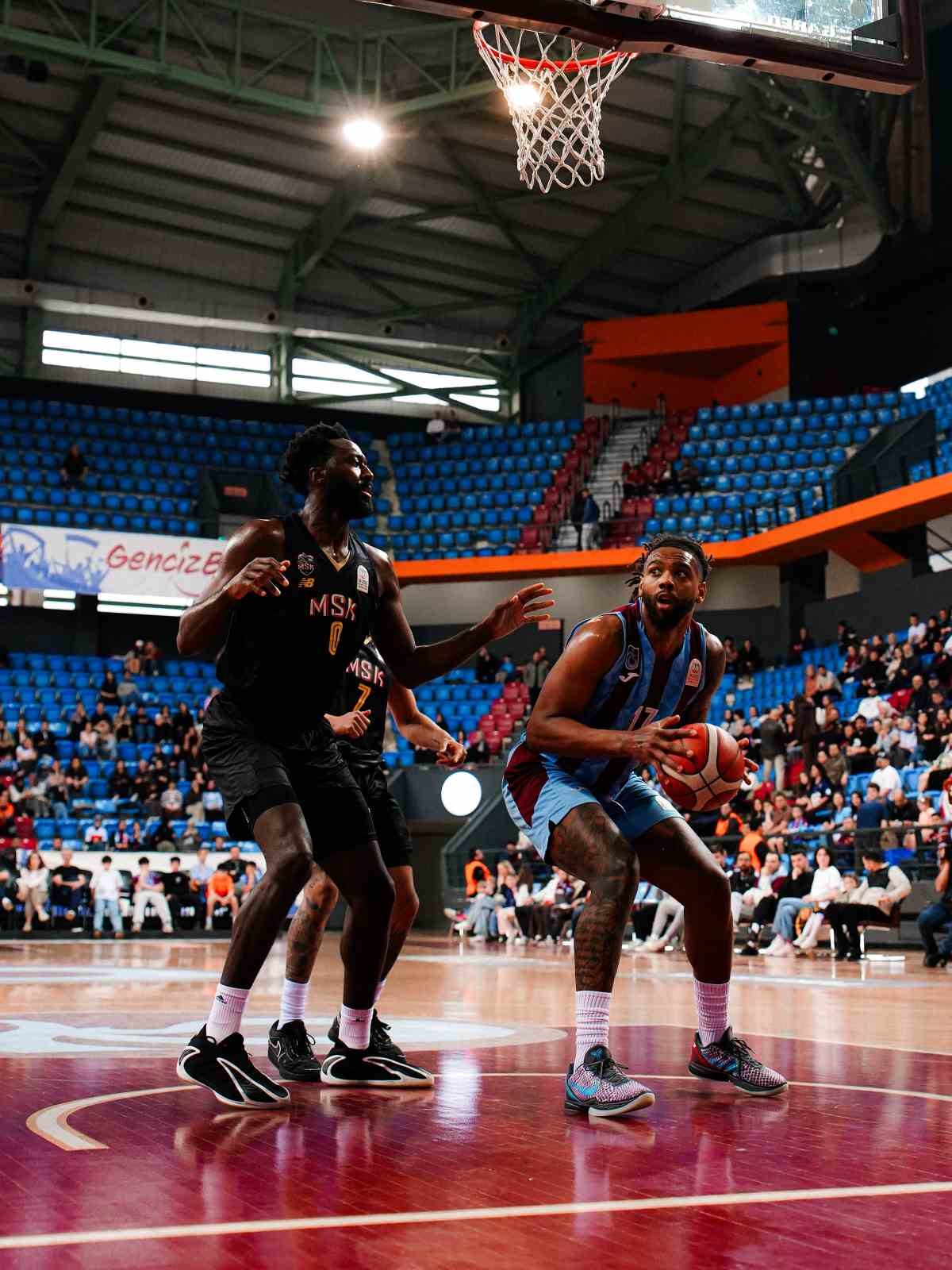 Basketbol S&uuml;per Ligi: Trabzonspor: 90 - Mersin Spor : 80