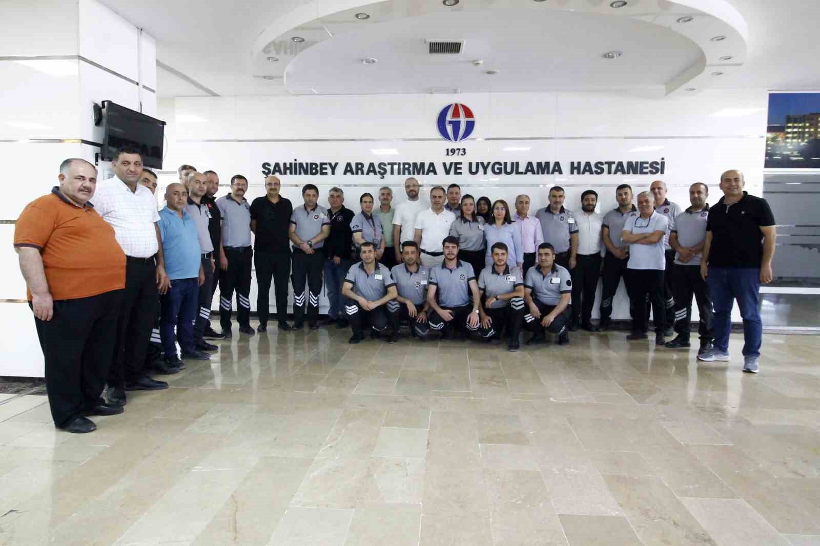 GA&Uuml;N Hastanesi&rsquo;nde G&uuml;venlik Haftası kutlandı