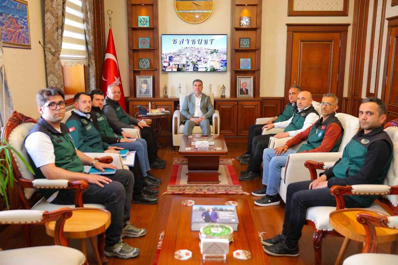 Bayburt&rsquo;ta DSİ yatırımları muhtarlarla istişare edildi