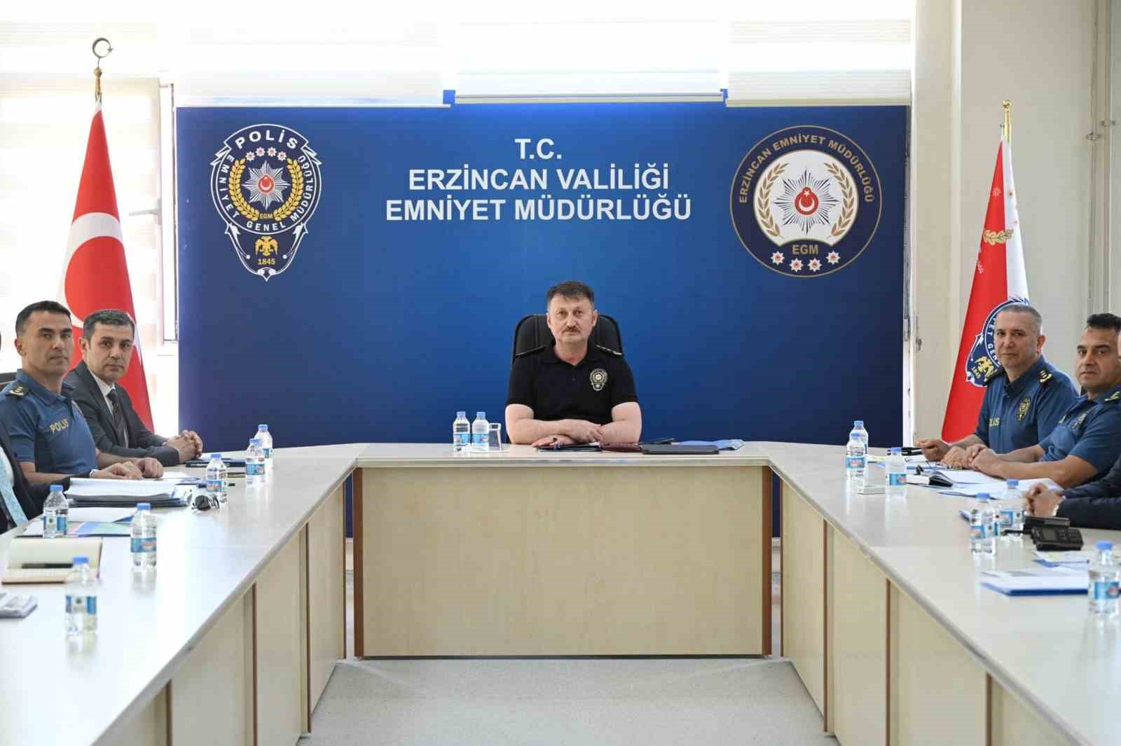 Erzincan&rsquo;da NATO Zirvesi &ouml;ncesi g&uuml;venlik toplantısı