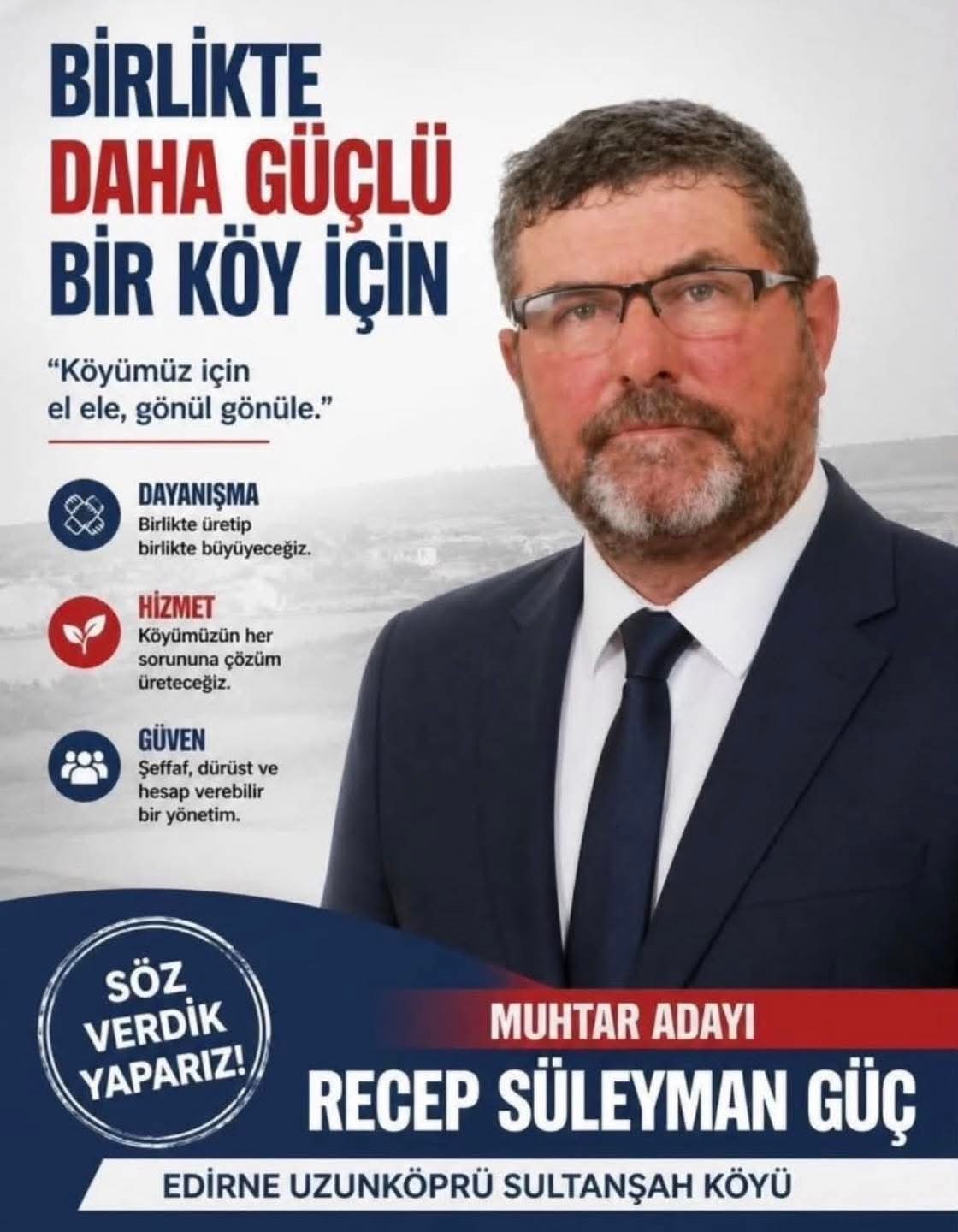 Edirne&rsquo;de ara se&ccedil;imlerde yeni muhtarlar belli odu