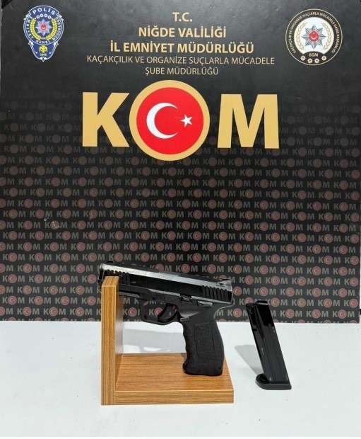 Niğde&rsquo;de ruhsatsız silah operasyonu: 1 tutuklama
