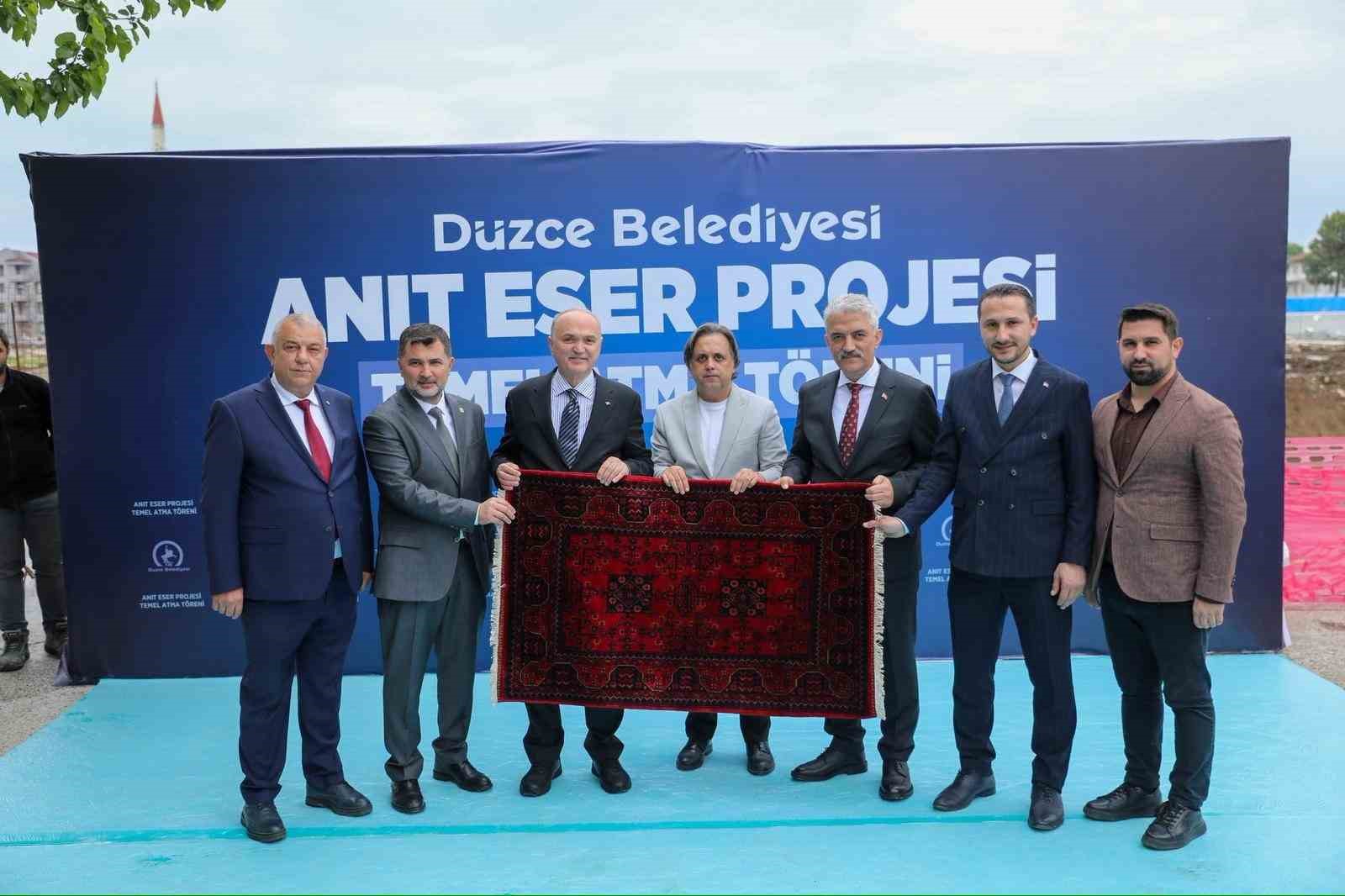 D&uuml;zce&rsquo;de 81 ilden getirilecek taşlar şehrin vizyonunu yansıtacak