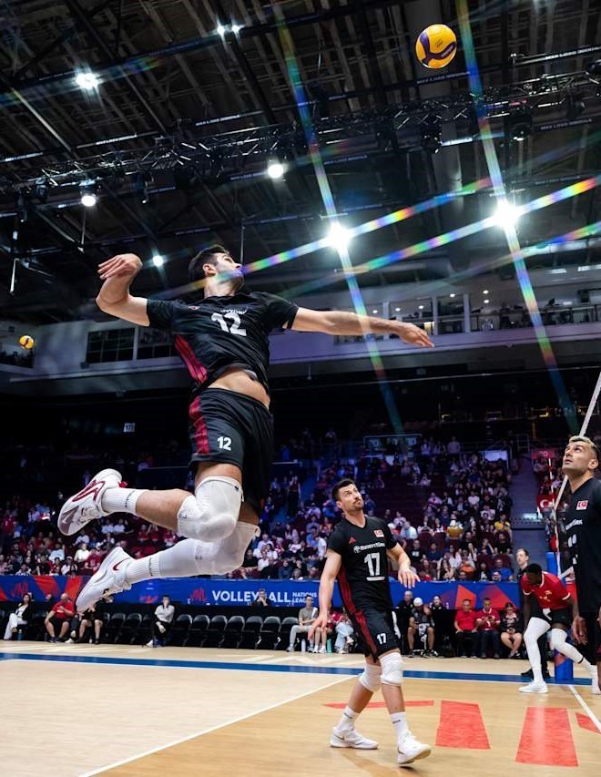 A Milli Erkek Voleybol Takımı, Kanada’yı mağlup etti