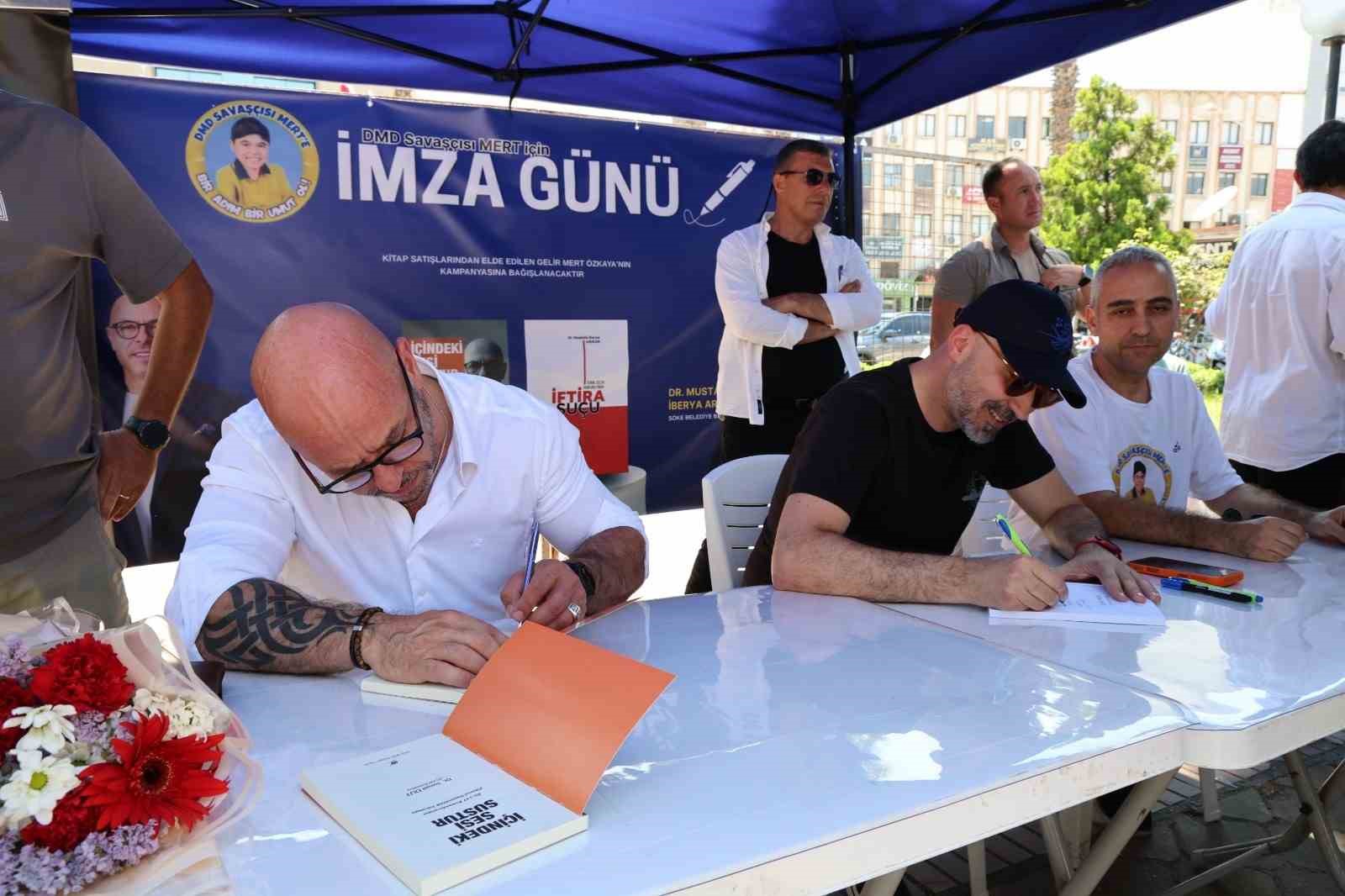 DMD hastası Mert i&ccedil;in anlamlı dayanışma