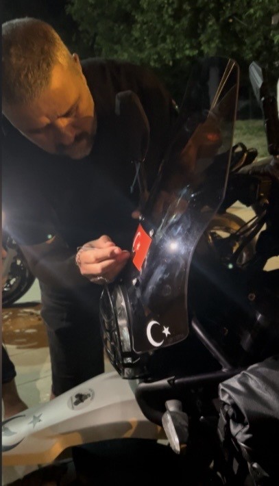 Osmaniye&rsquo;den Moğolistan&rsquo;a 15 bin kilometrelik motosiklet yolculuğu