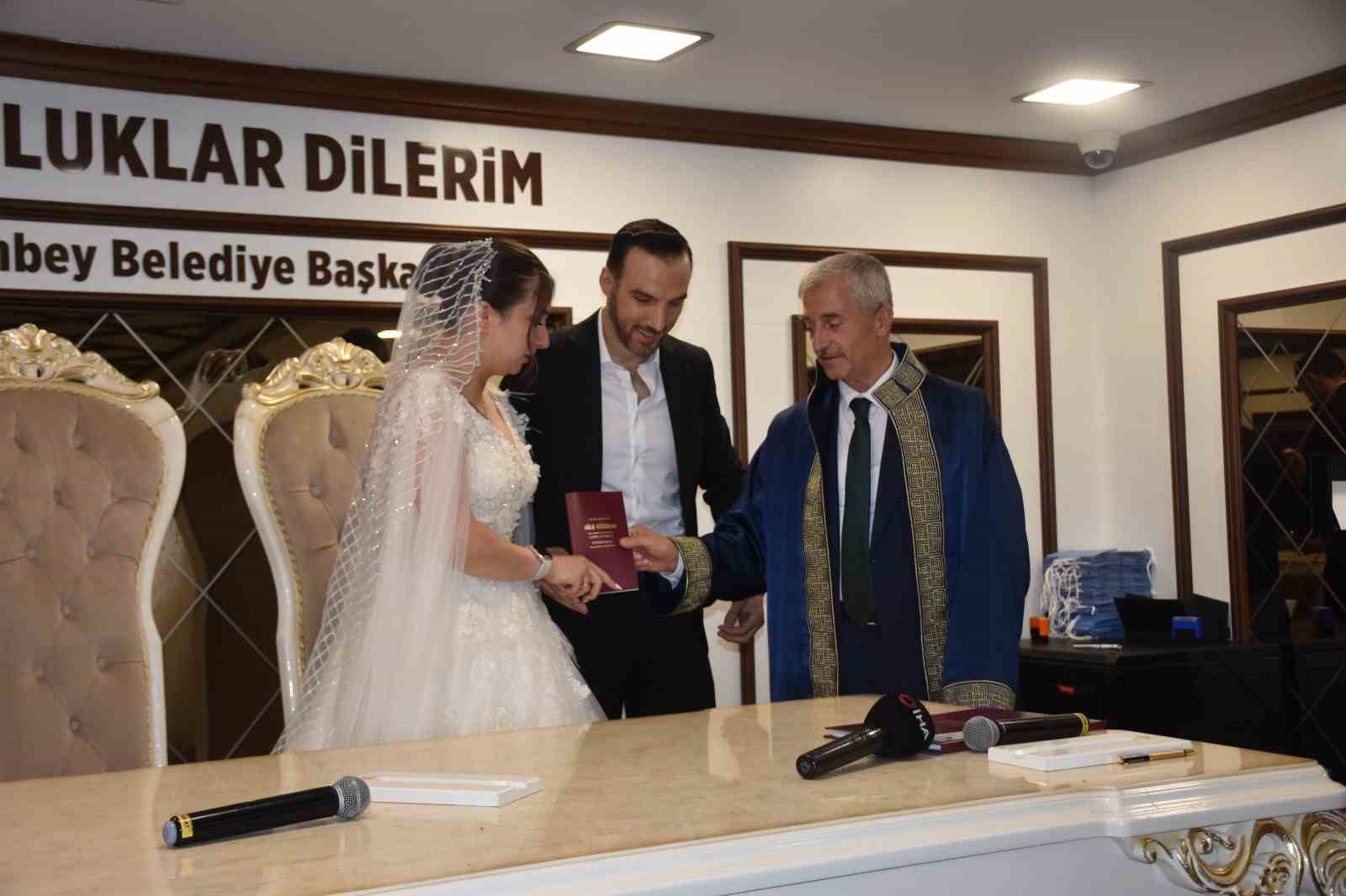 Şahinbey&rsquo;de 26.06.2026 yoğunluğu: 1 g&uuml;nde 126 &ccedil;ift "evet" dedi