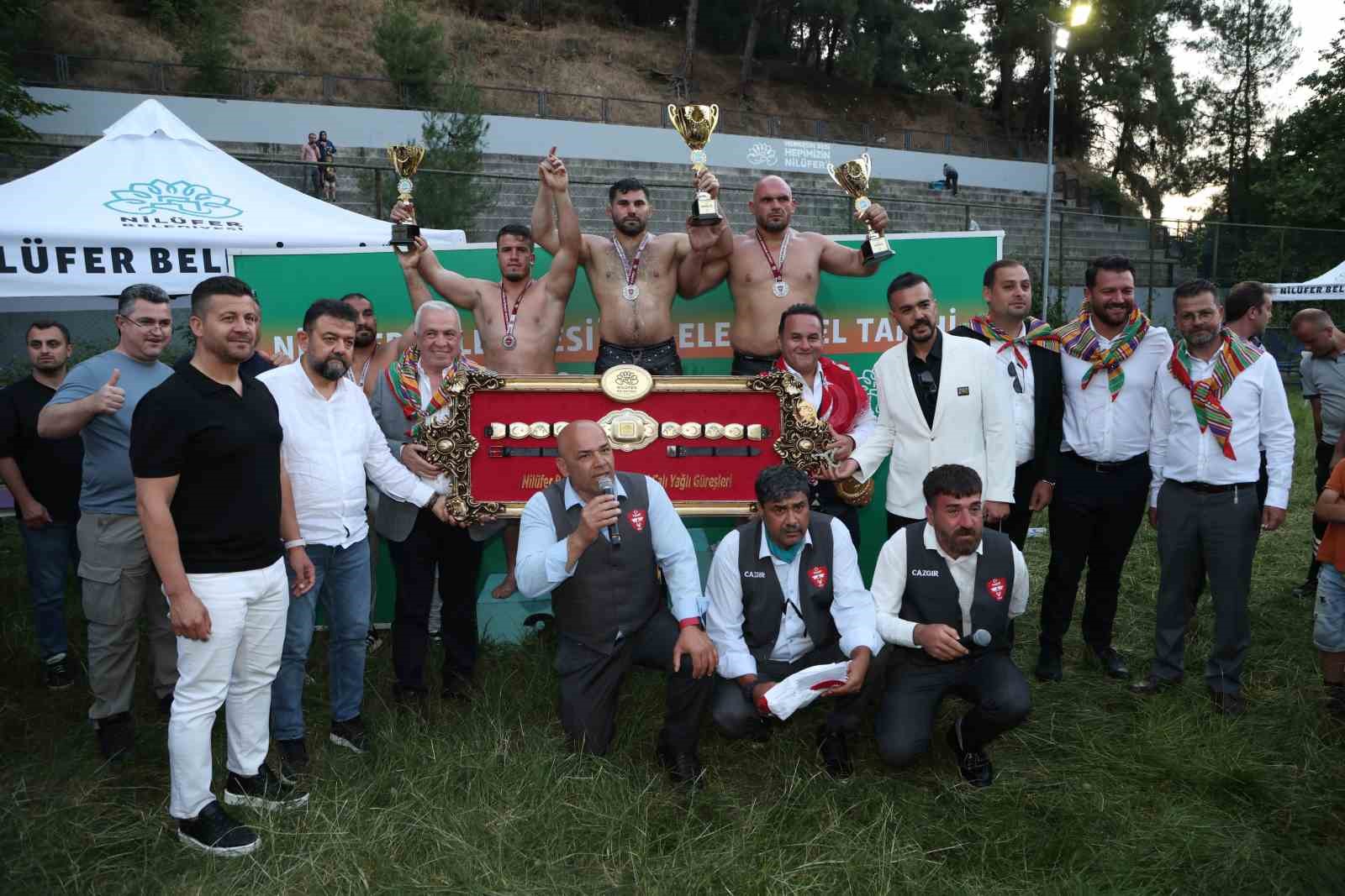 64. Geleneksel &Ccedil;alı G&uuml;reşleri&rsquo;nde başpehlivan Erkan Taş, g&uuml;reş ağası Mustafa Cebeci oldu