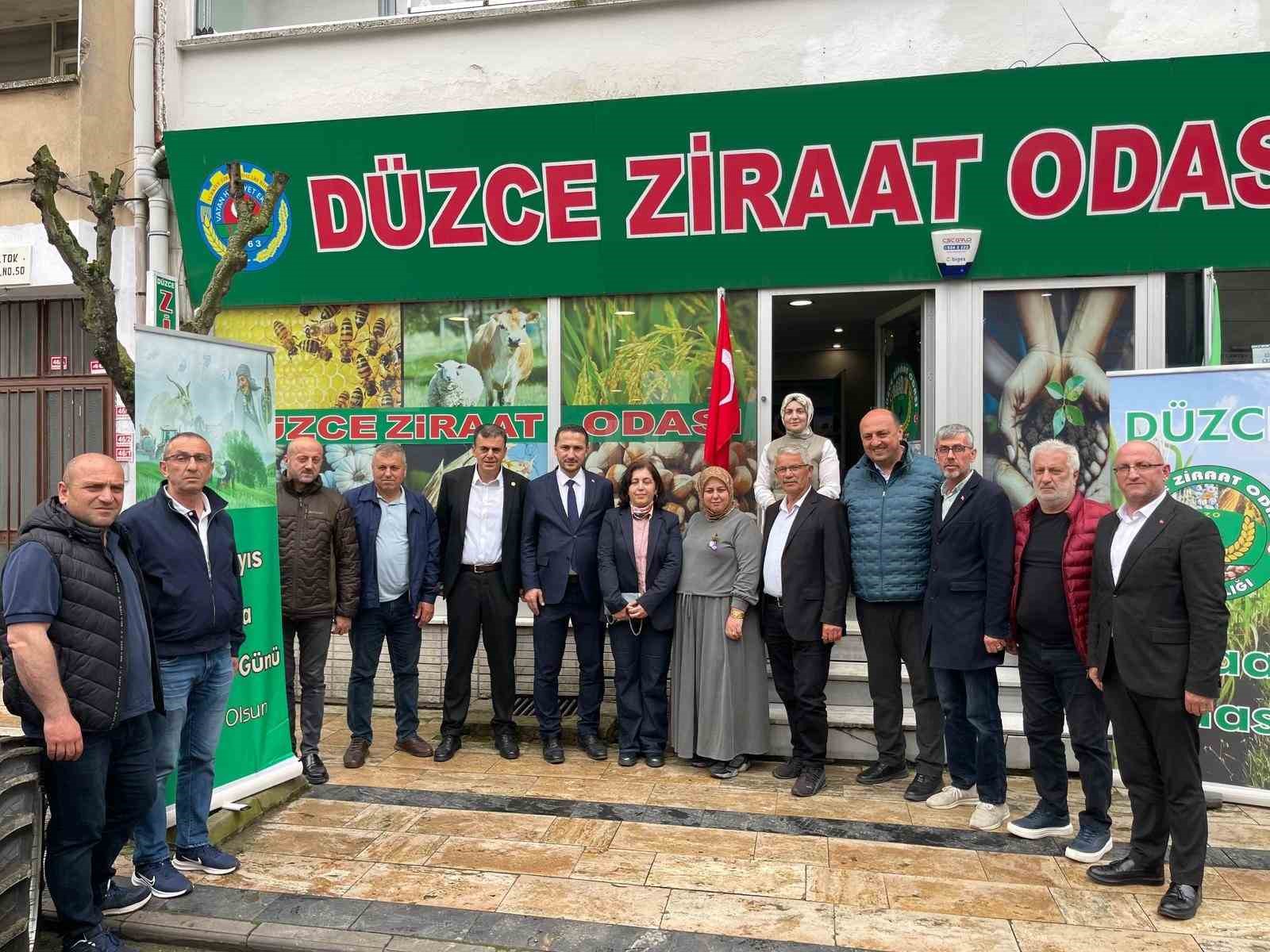 Şengüloğlu "Çiftçimizin emeği, Türkiye’nin geleceğidir"