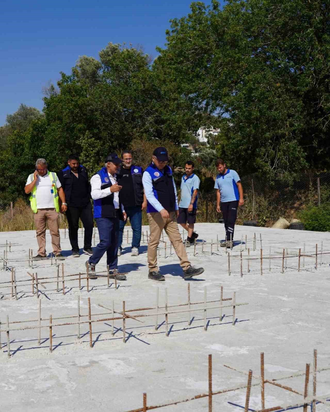Bodrum i&ccedil;me ve kullanma suyu altyapısı &ccedil;alışmalarında sona gelindi