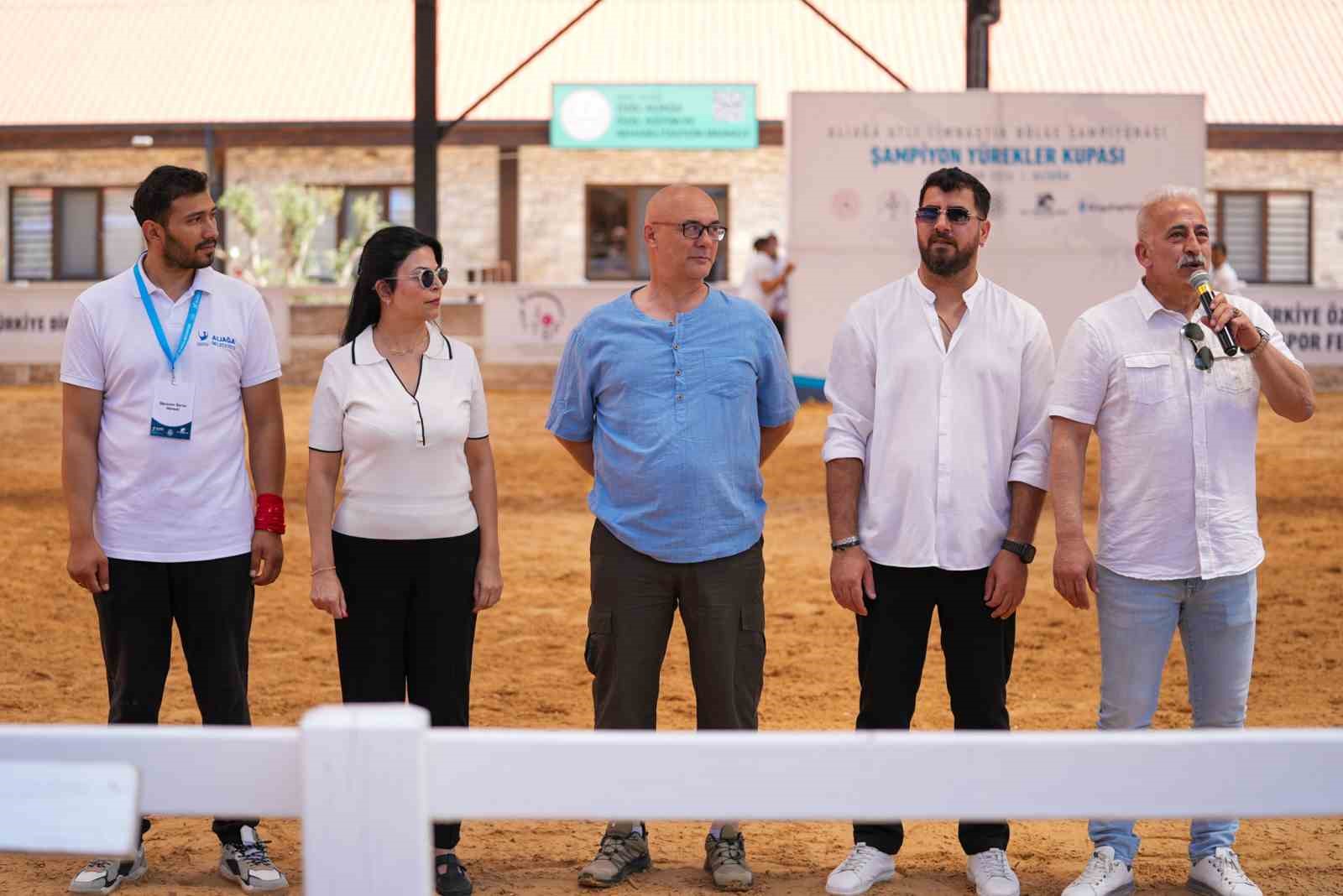 Aliağa&rsquo;da anlamlı organizasyon: İzmir Atlı Cimnastik B&ouml;lge Şampiyonası