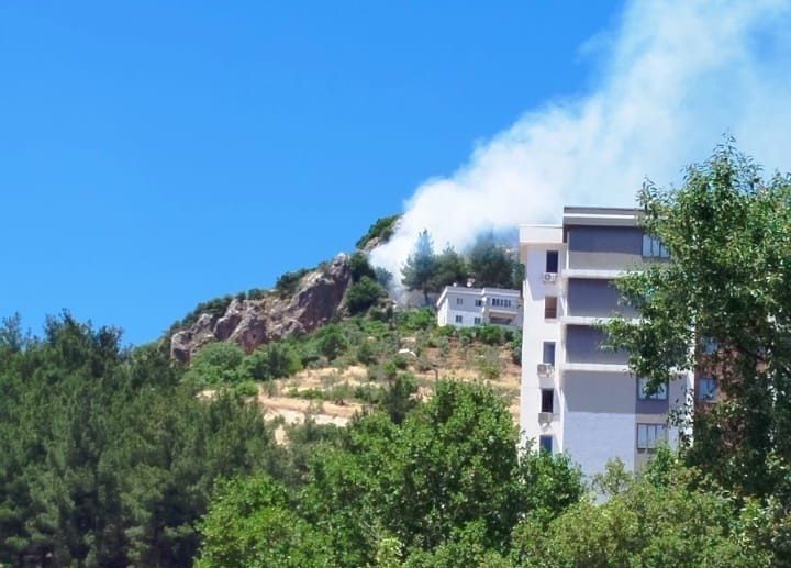 Kahramanmaraş&rsquo;ta orman yangını