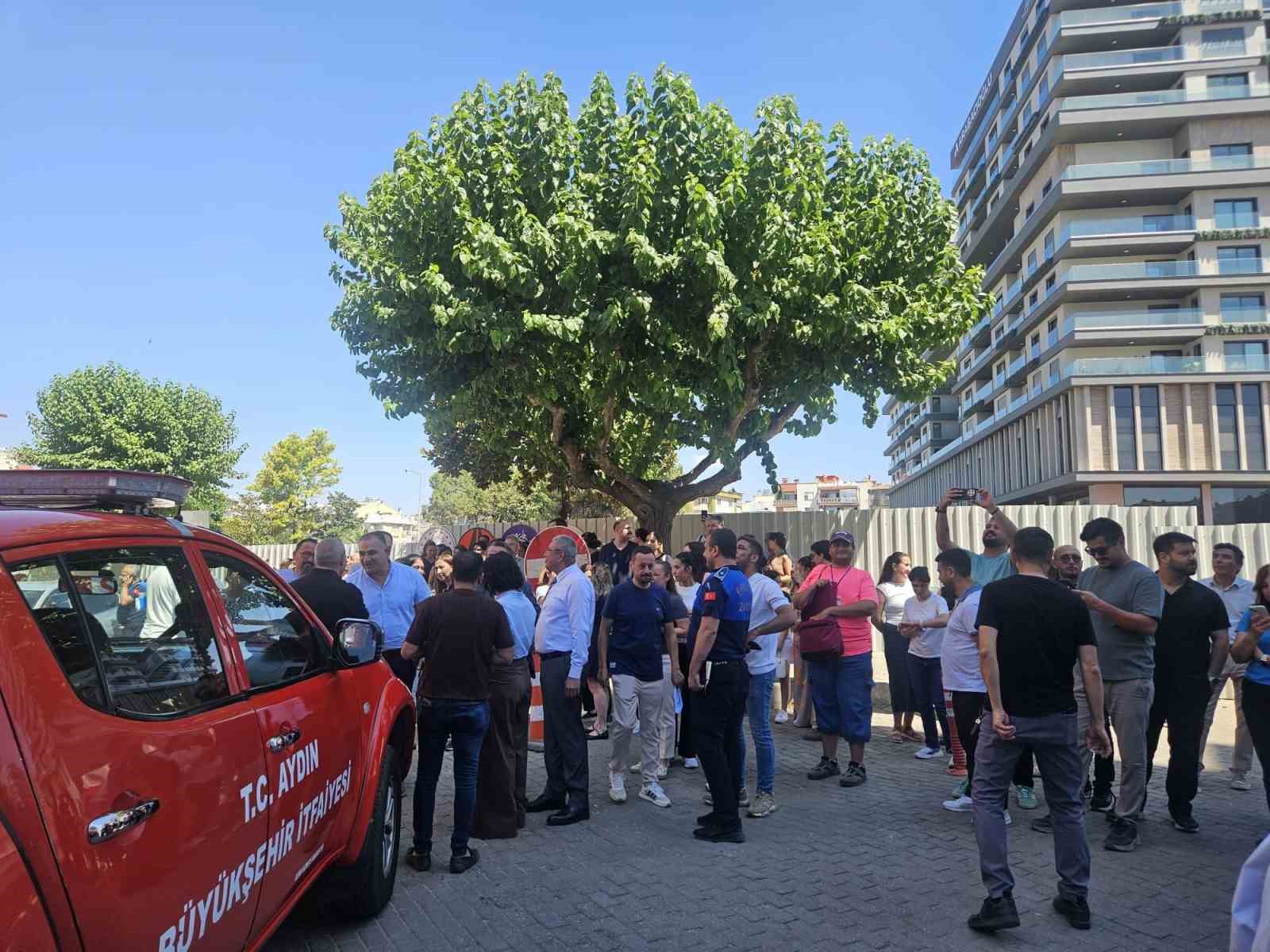 Efeler Belediyesi’nde yangın paniği